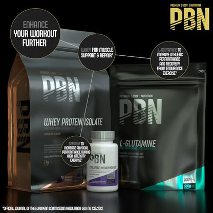 PBN - Premium Body Nutrition - Whey-ISOLATE Protein Powder, 1kg, Chocolate - 33 Servings Premium Body NutritionUS supplements