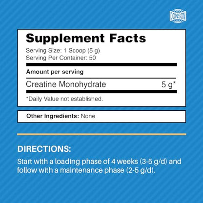 Donson Creatine Monohydrate for Women Booty Gain – 8.8oz Creatine Powder DonsonUS supplements