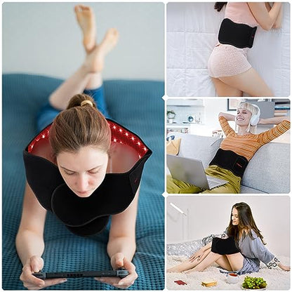 Streamlet Red Light Therapy Belt, 120 LED Combo 660nm 850nm Wearable Red Light Therapy StreamletUS supplements