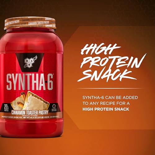 BSN SYNTHA-6 Whey Protein Powder with Micellar Casein, Milk Isolate, Cinnamon Toaster BSNUS supplements
