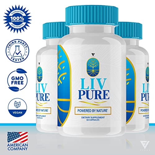 (2 Pack) Liv Pure Loss Pills, Livpure Liver Detox Cleanse Management Capsules Advanced FyvusUS supplements