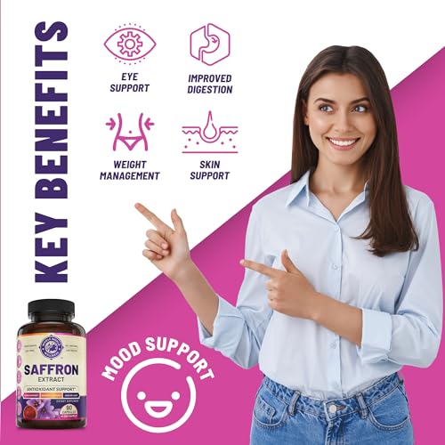 100% Pure Saffron Extract - Metabolism Booster & Natural Appetite Suppressant for Weight Loss WHOLE WORLD WELLNESSAu supplements