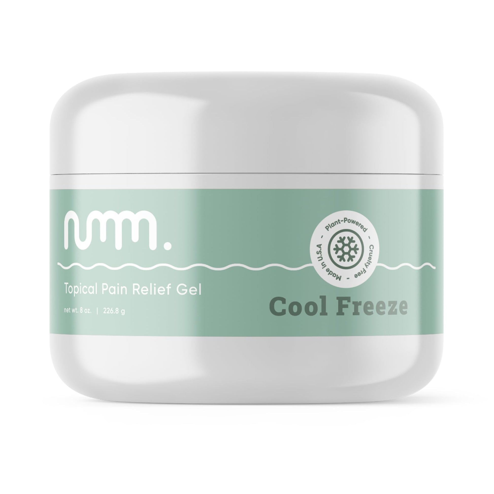 numm Cool Pain Relief Gel – Instant Cold Therapy for Joint & Muscle Pain, Strain & Soreness – Menthol Cream 8oz – Vegan, Alcohol-Free Cooling Relief for Post-Workout Recovery numm.Au supplements