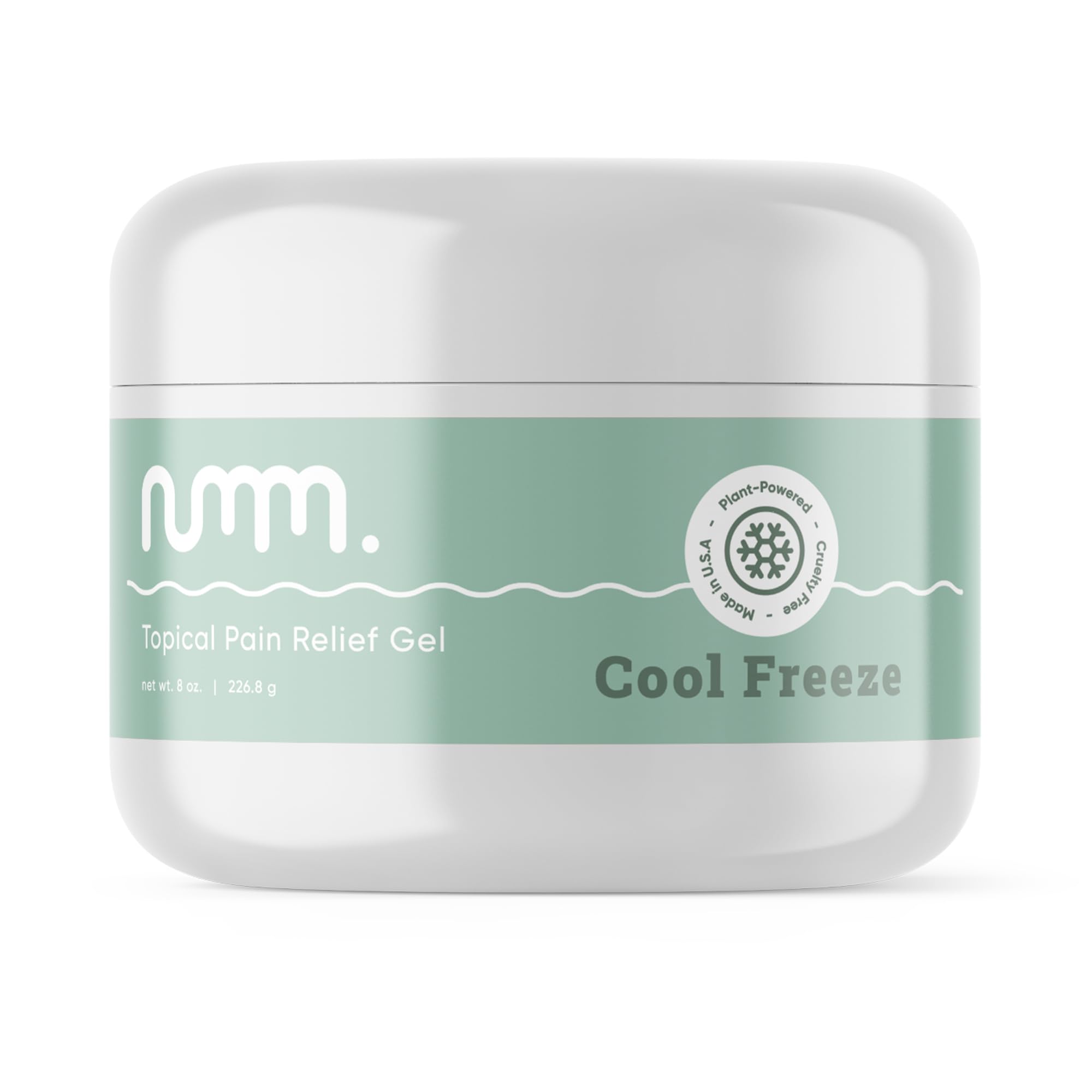 numm Cool Pain Relief Gel – Instant Cold Therapy for Joint & Muscle Pain, Strain & Soreness – Menthol Cream 8oz – Vegan, Alcohol-Free Cooling Relief for Post-Workout Recovery numm.Au supplements