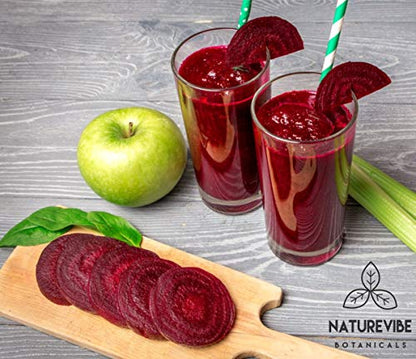 Naturevibe Botanicals Beet Root Powder (1 lb), Raw & Non-GMO Naturevibe BotanicalsUS supplements