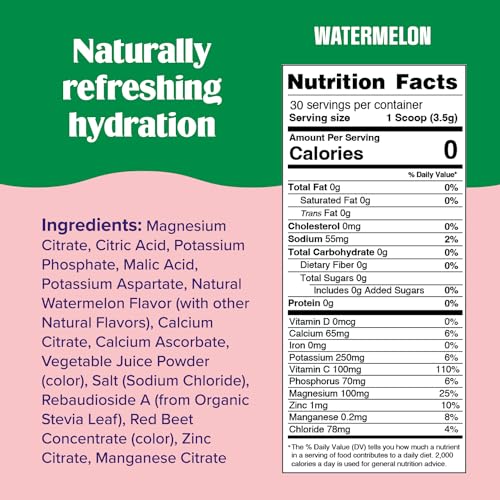 Ultima Replenisher Daily Electrolyte Drink Mix – Watermelon, 30 Servings – Hydration Ultima ReplenisherUS supplements