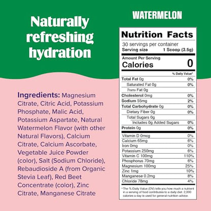 Ultima Replenisher Daily Electrolyte Drink Mix – Watermelon, 30 Servings – Hydration Ultima ReplenisherUS supplements