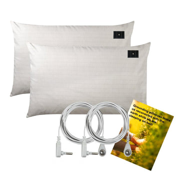 ibowee Grounding Piowcase 2 Pack, Conductive Pillowcase with US Cord for Natural Wellness iboweeAu supplements