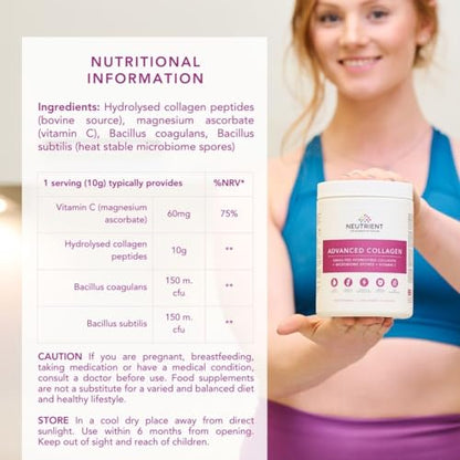 Neutrient™ Advanced Collagen Powder Supplement, Hydrolyzed Collagen Peptides Neutrient the science of natureUS supplements