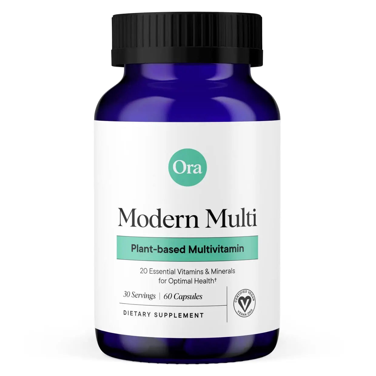 Ora Organic Plant Based Multivitamin for Women and Men, Bluelight Protection - Brain, Eye, Energy, Immune, Skin, Hair, Heart Ora OrganicAu supplements