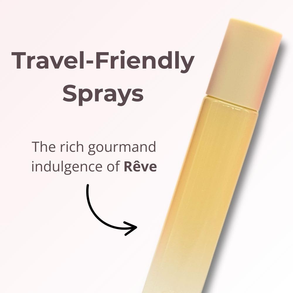Glossier You Discovery Travel Perfume Spray Gift Set - Limited Edition Trio: Warm Clean, Serene Woody, Dreamy Gourmand Scents - You, Doux, Rêve. GlossierAu supplements