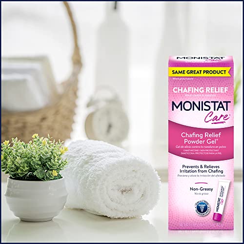 Monistat Chafing Relief Powder Gel, Anti-Chafe Protection, Fragrance Free Chafing Gel, 1.5 Oz, 1 Pack MonistatAu supplements