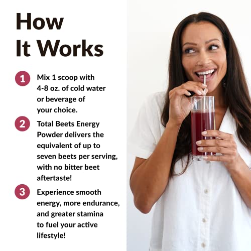 FORCE FACTOR Total Beets Beet Root Powder with Energy, NO3-T Nitrates to Support Force FactorAu supplements