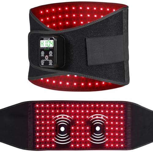 TUOYR Cordless Red Light Therapy Belt for Back Pain Relief with 10000mAH Power Bank TUOYRAu supplements
