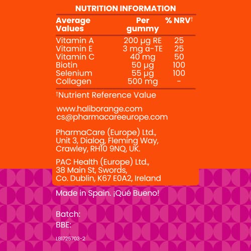 HALIBORANGE BEAUTY COLLAGEN GUMMIES HaliborangeUS supplements