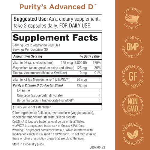 Dr. Cannell's Advanced D - Vitamin D Super Formula - Purity Products (3 Pack) - Packed Purity ProductsUS supplements