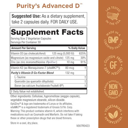 Dr. Cannell's Advanced D - Vitamin D Super Formula - Purity Products (3 Pack) - Packed Purity ProductsUS supplements