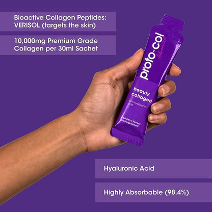Proto-Col Beauty Collagen Supplements for Women - 10,000mg Bovine Collagen Proto-ColUS supplements