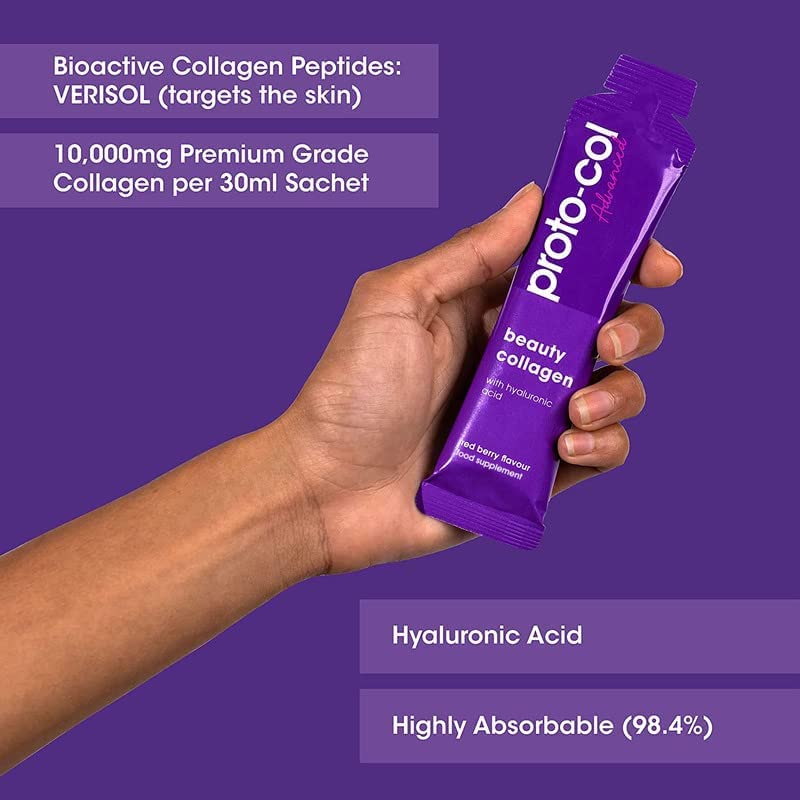 Proto-Col Beauty Collagen Supplements for Women - 10,000mg Bovine Collagen Proto-ColAu supplements
