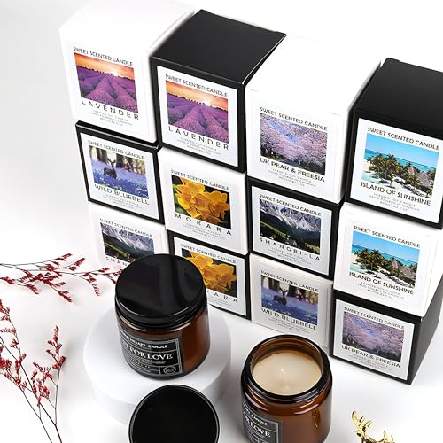 Candles for Home Scented Candle Gifts for Men Candles Clearance Amber Candle Jar Soy Wax Candles CaelusiAu supplements