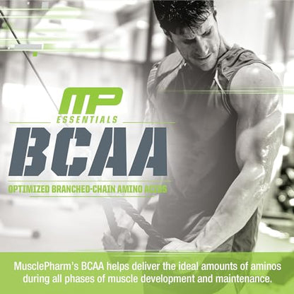 MusclePharm Essentials BCAA, Fruit Punch - 30 Servings Muscle PharmUS supplements