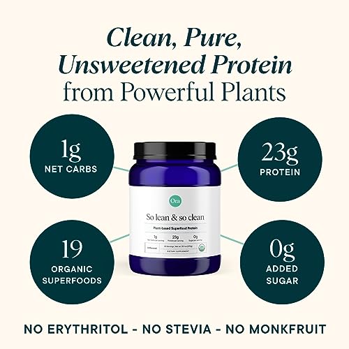 Ora Organic Vegan Protein Powder - 23g Plant Based Protein Powder for Women and Men Ora OrganicUS supplements
