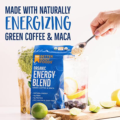 BetterBody Foods Organic Energy Blend, Plant-Based Natural Energy, Gluten-free, Non-GMO BetterBody FoodsUS supplements