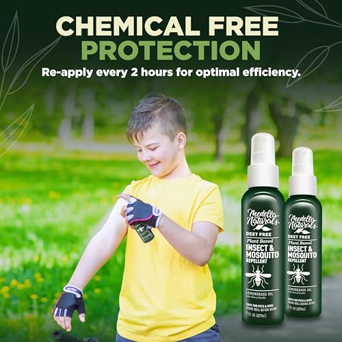 Deet-Free Insect & Mosquito Repellent Pack of 2 (8 oz) – Nice Smelling Medella NaturalsAu supplements