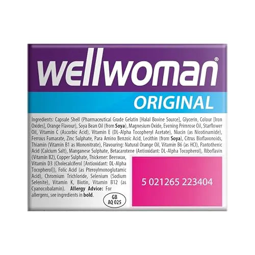 WELLWOMAN ORIGINAL CAPS WellwomanAu supplements