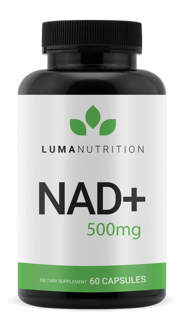 Luma Nutrition NAD+ Supplement 1000mg (500mg per Capsule) – Aging Plus Energy, Metabolism & Cellular Support – Pure NAD Supplements for Women & Men, Made in USA Luma NutritionAu supplements