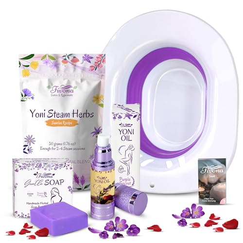 FIVONA Yoni Care Kit 4 in 1 - pH Balanced Natural Yoni Oil, Herbal Bar Soap for Feminine V Wash, Detox FIVONAAu supplements