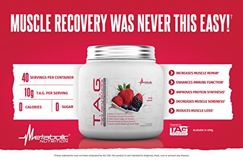 Metabolic Nutrition, TAG, Trans Alanyl Glutamine, 100% L-Glutamine Peptide Powder Metabolic NutritionUS supplements