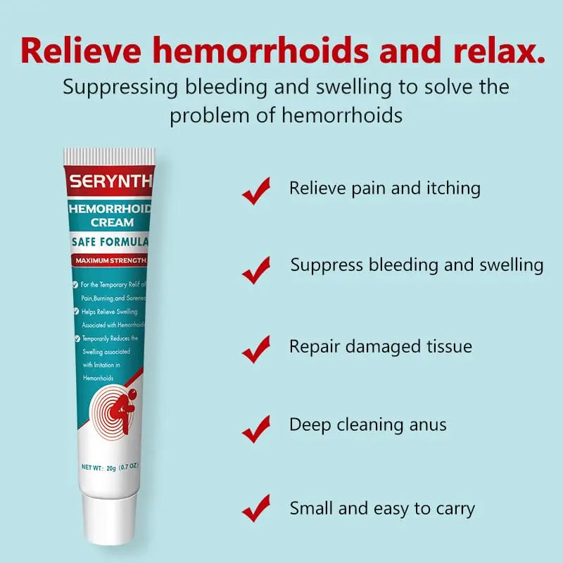 Hemorrhoid Cream for Men and Women, with Lidocaine and Phenylephrine HCl, Provides Fast Relief from hemorrhoid discomfort. Naturally formulated for Hemorrhoids and fissures (0.7 oz) AnisxAu supplements