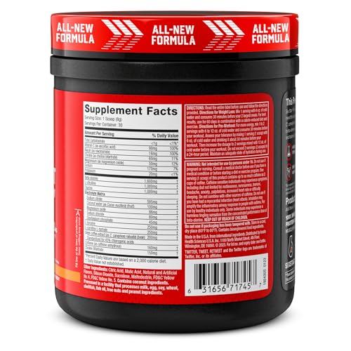 Six Star Pre-Workout Explosion Ripped 2.0 Peach Mango - Endurance Powder with Caffeine Six StarUS supplements