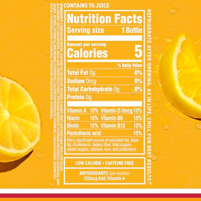 Sparkling Ice, Classic Lemonade Sparkling Water, Zero Sugar Flavored Water Sparkling ICEUS supplements