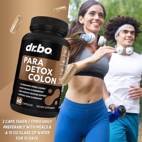 Colon Cleanse Pills Body Detox - Intestinal Guard Cleanser for Stomach - Natural Weight DR. BOUS supplements