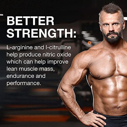 Advanced Nitric Oxide Supplement for Men- 342% Nitric Oxide Booster – Includes L Arginine WAYPOINT HEALTHUS supplements
