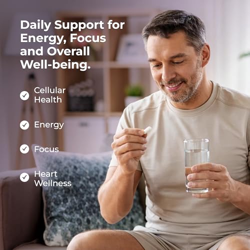 Neurogan NMN + Resveratrol Capsules – Cellular Health & Energy Support – 1200mg Nicotinamide Mononucleotide and Trans-Resveratrol per Serving, 90 Count NeuroganAu supplements