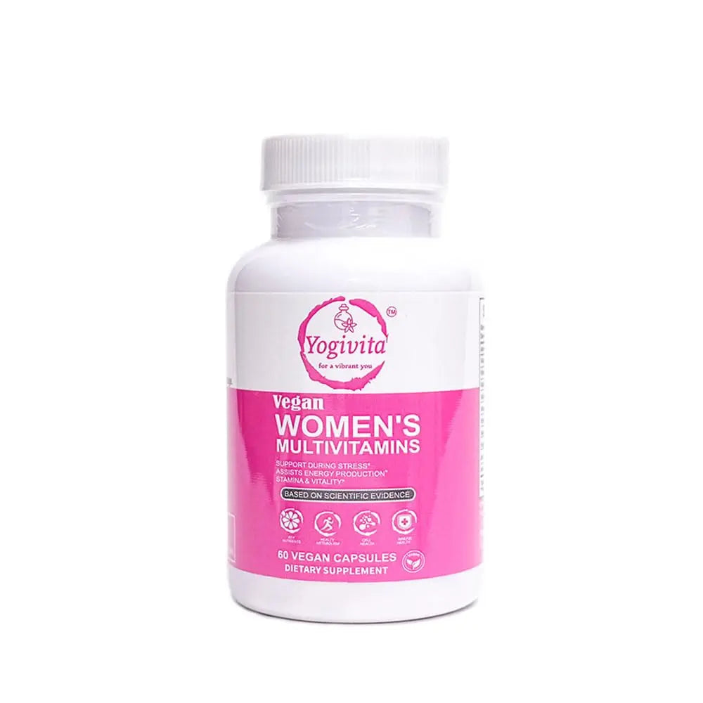 Yogivita Women’s Multivitamin – Wellness, Energy & Immune Support – Vegan, Gluten-Free, 60 Capsules YogivitaAu supplements
