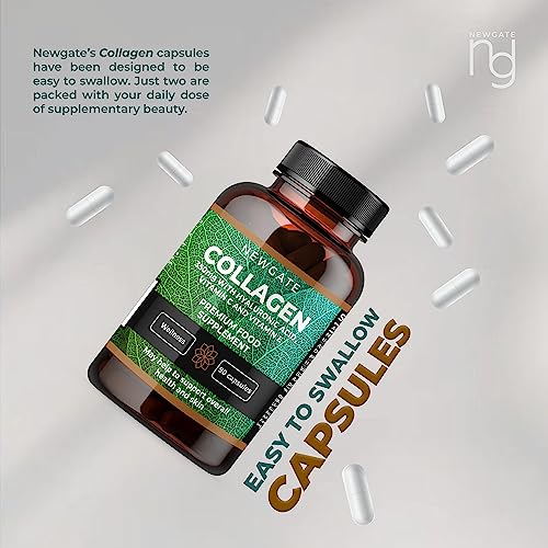 Newgate Labs Marine Collagen 350mg with Hyaluronic Acid, Vitamin C & Vitamin E Newgate LabsAu supplements