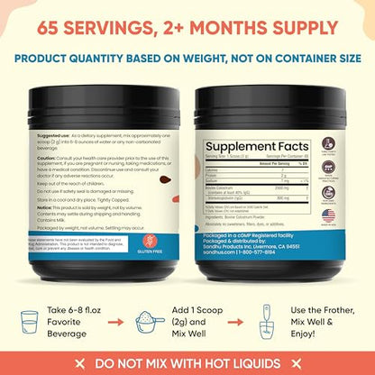 Sandhu's Pure Bovine Colostrum Powder Supplement for Humans |𝟰𝟬% 𝗜𝗴𝗚 Highly Sandhu'sUS supplements