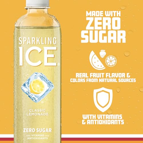 Sparkling Ice, Classic Lemonade Sparkling Water, Zero Sugar Flavored Water Sparkling ICEUS supplements