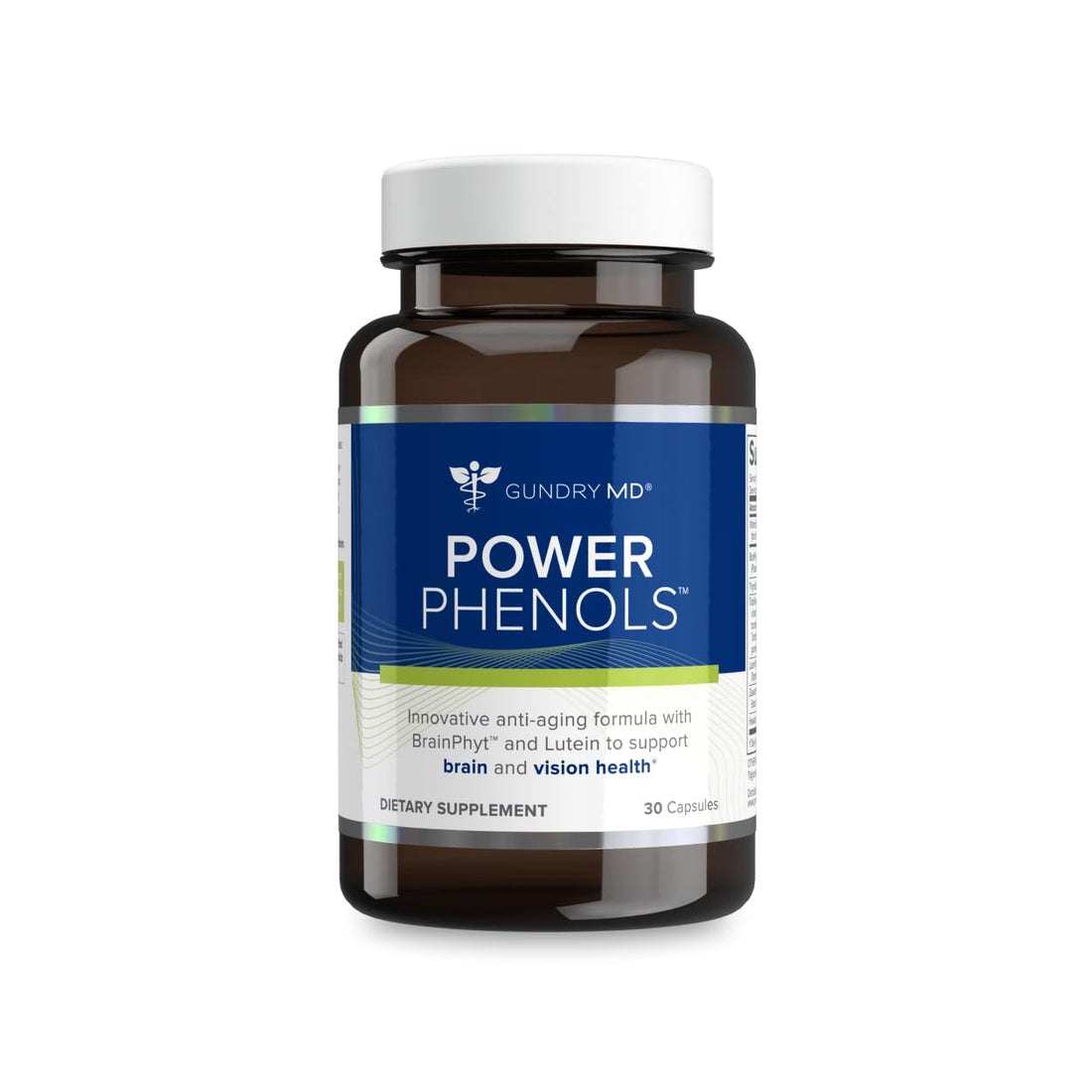 Gundry MD Power Phenols Brain Health Supplement for Cognition, Focus, Motivation, Productivity, and Energy - (30 Servings) Gundry MDUS supplements