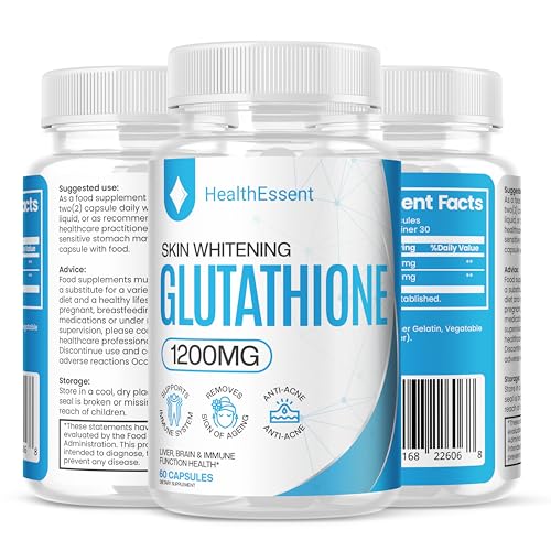 Glutathione Capsules Skin Whitening, Collagen, Unreduced Glutathione Skin Whitening LidoqueUS supplements