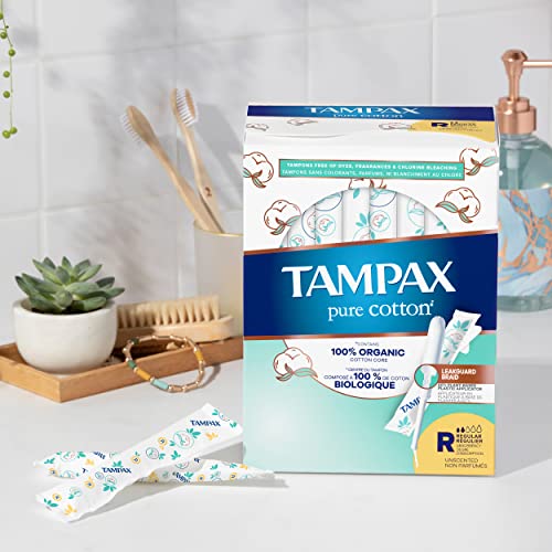 TAMPAX Pure 100% Organic Cotton Core Super Absorbency Tampons - 24 ct TampaxAu supplements