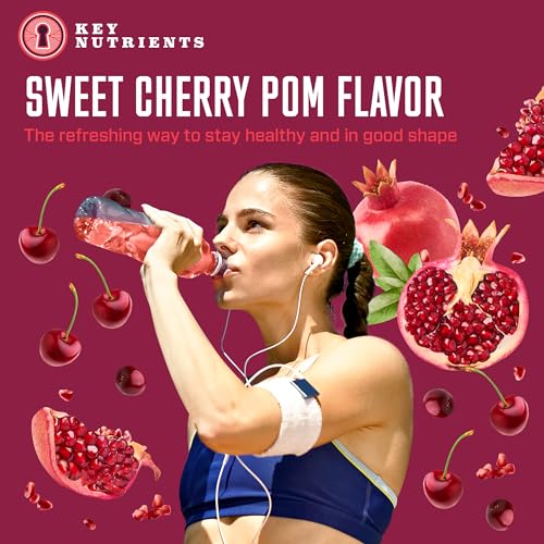KEY NUTRIENTS Multivitamin Electrolytes Powder No Sugar - Sweet Cherry Pom Electroly KEY NUTRIENTSUS supplements