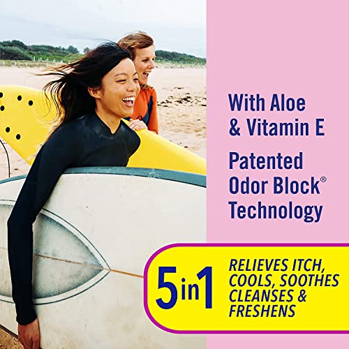 Vagisil Anti-Itch Medicated Wipes, Maximum Strength 12 ea (Pack of 9) VagisilAu supplements