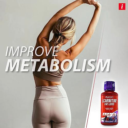 iSatori L-Carnitine Liquid Metabolic Enhancer and Energy Booster - Health and Fitness iSatoriUS supplements