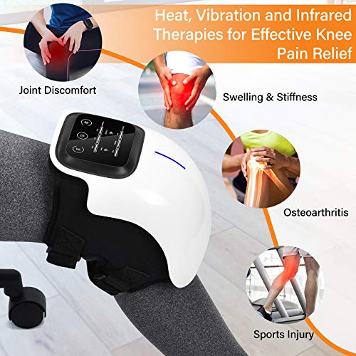 FORTHiQ Cordless Knee Massager, FDA Registered, Infrared Heat and Vibration Knee Pain Relief FORTHiQAu supplements
