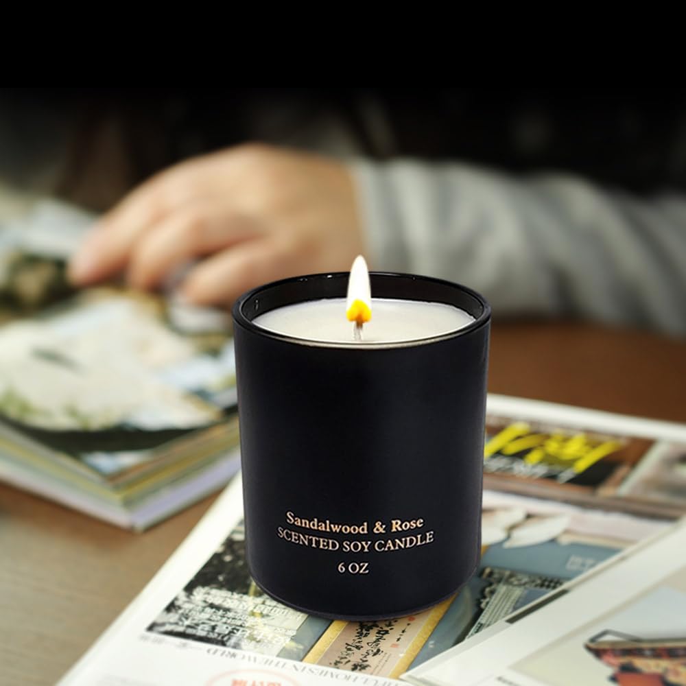 Scented Candles for Women,Premium Sandalwood Rose Aromatherapy Candles, Home Scented Candle Kelly's Custom CandlesAu supplements